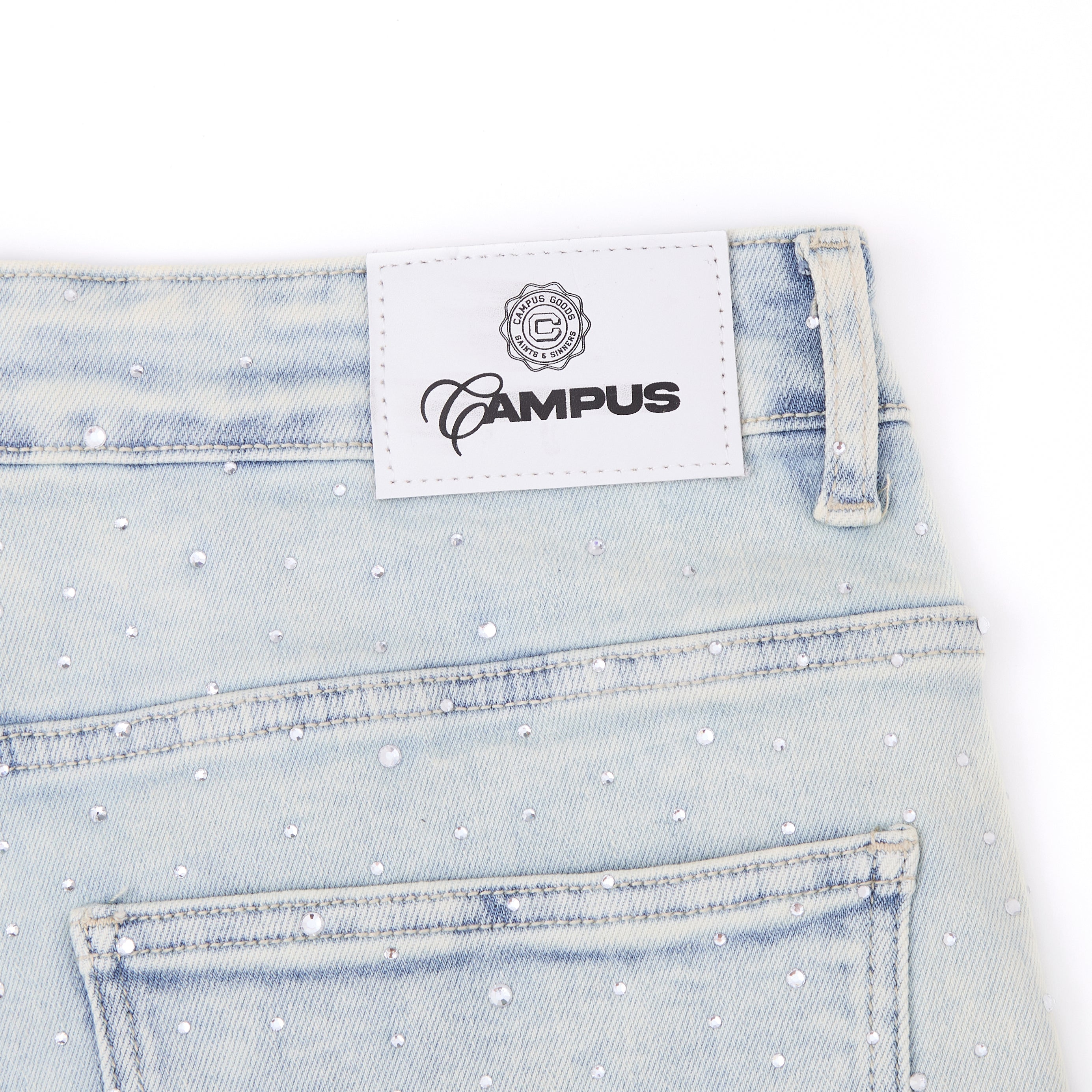 Kingdom Jorts (Blue Wash)